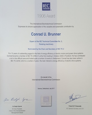 IEC 1906 Award CUB